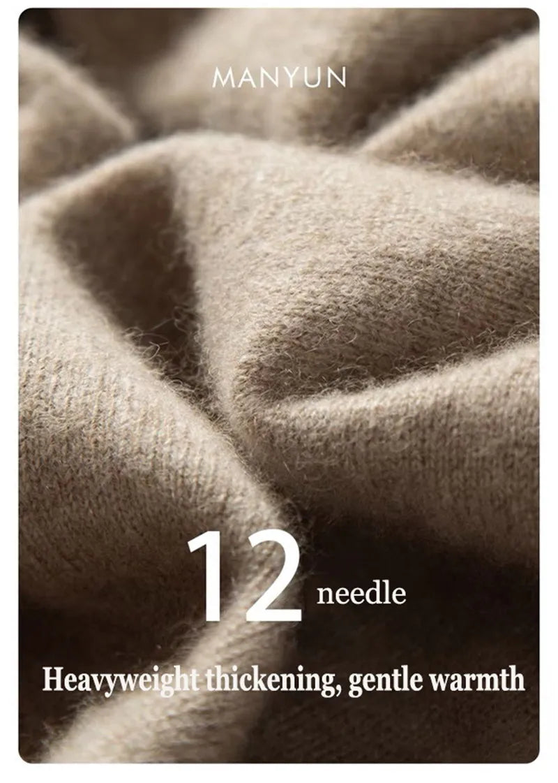 Pull col Roulé Homme Premium- Style Élégant