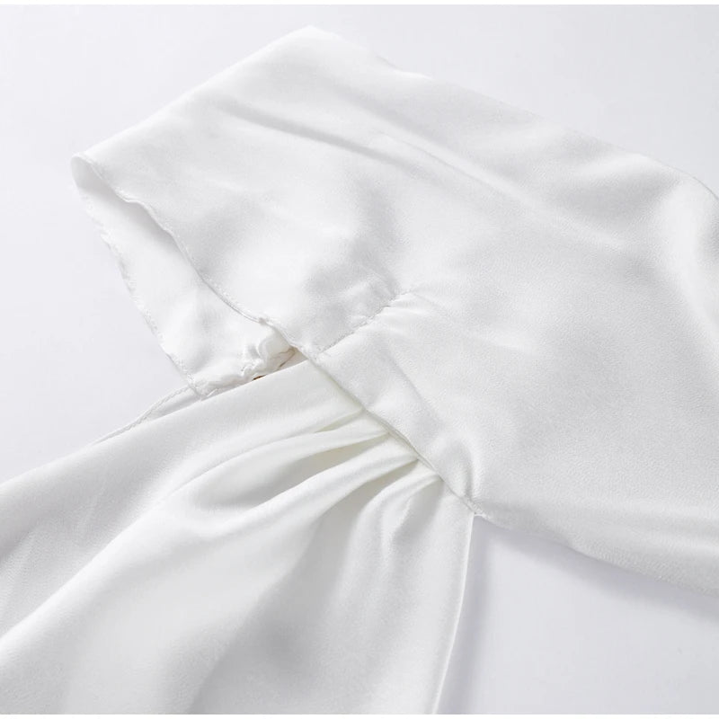 Robe satin dos nu élégante- parfaite pour des soirées &amp; événements