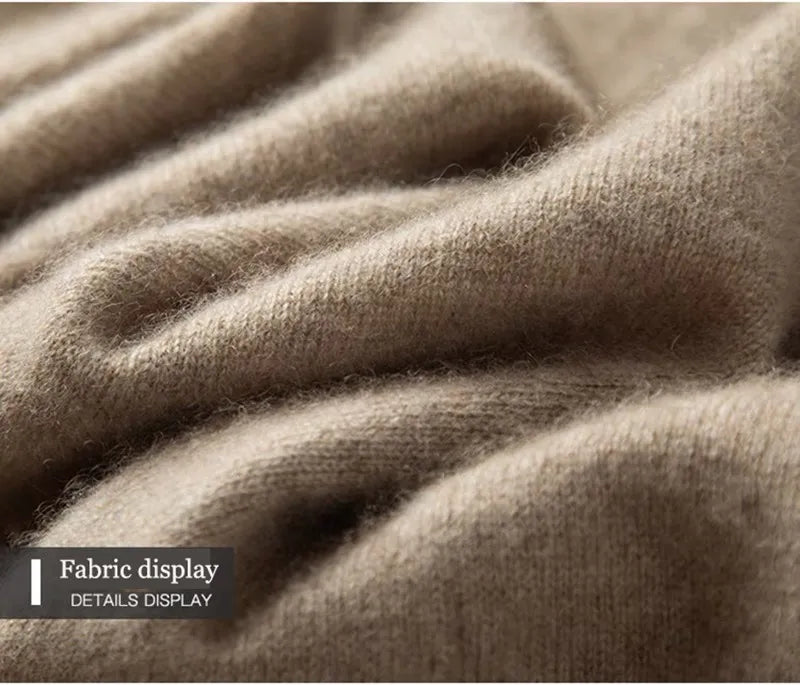 Pull col Roulé Homme Premium- Style Élégant